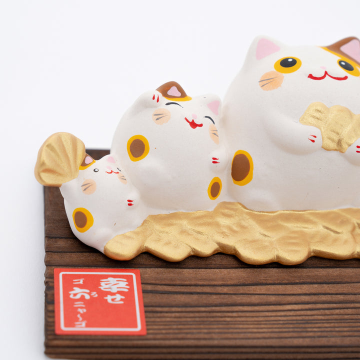 Six Cute Lucky Cats Figurine