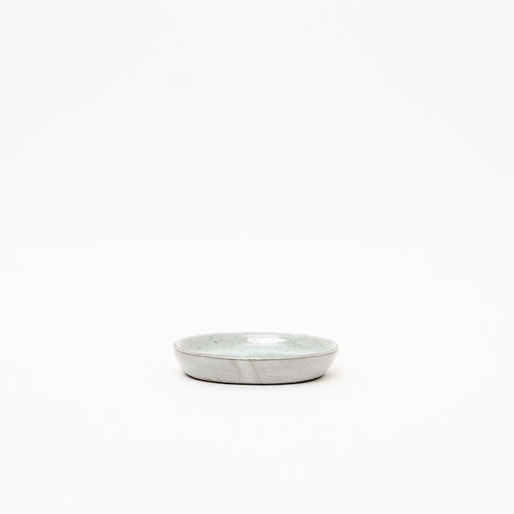 Handmade Ceramic Dish | Gray Green Glaze