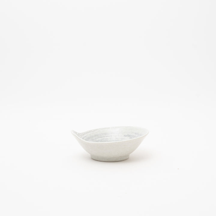 Japanese Hakusetsu Small Bowl with Handle