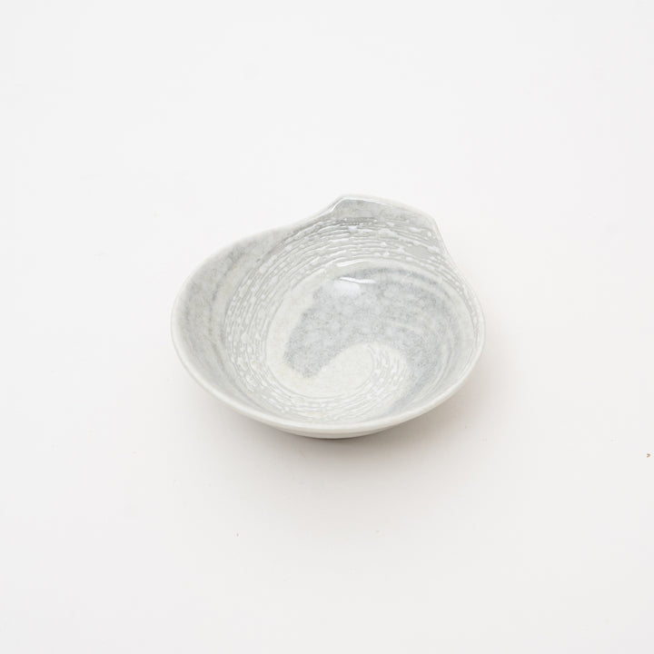 Japanese Hakusetsu Small Bowl with Handle