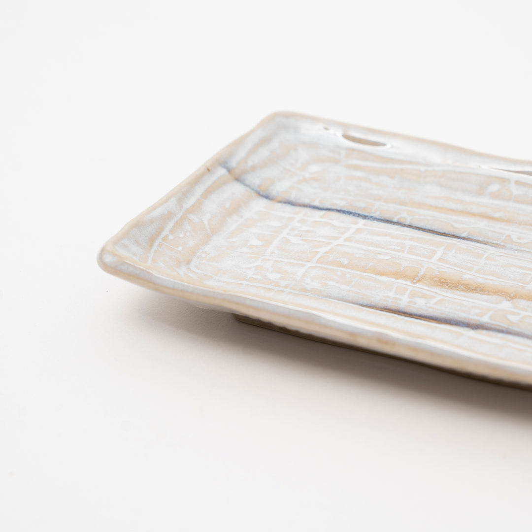 Japanese Textured  Wave Sushi Plate