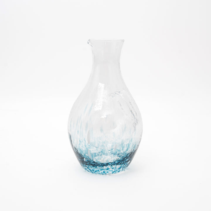 Toyo Sasaki: Aqua Drizzle Glass Sake Set