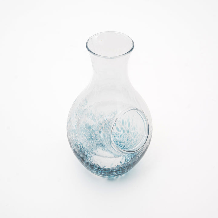 Toyo Sasaki: Aqua Drizzle Glass Sake Set