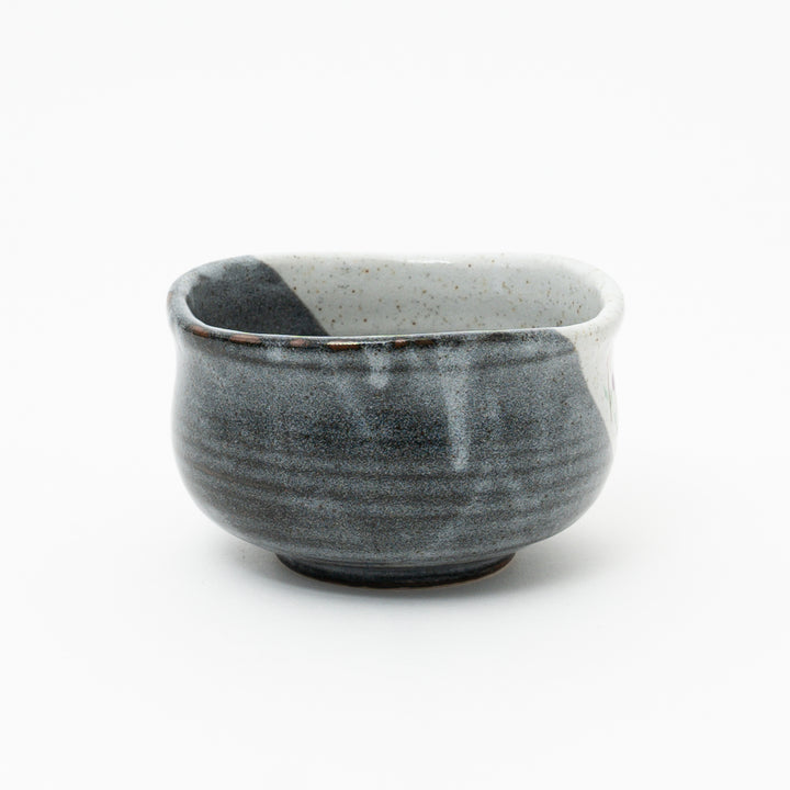 Handmade Kutani Sunny Spot Cat Match Bowl