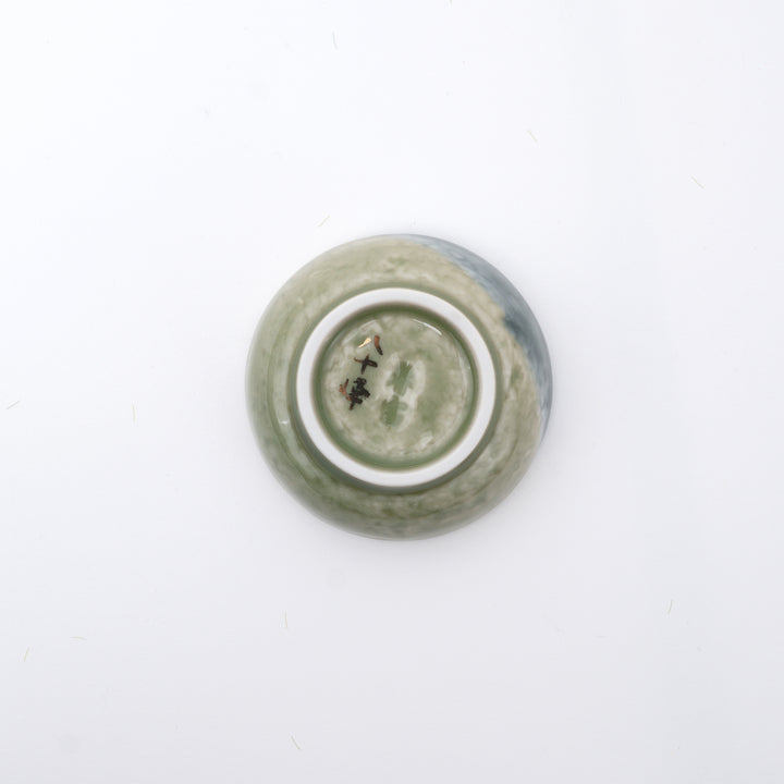 Handmade Golden Line Celadon Dip Bowl