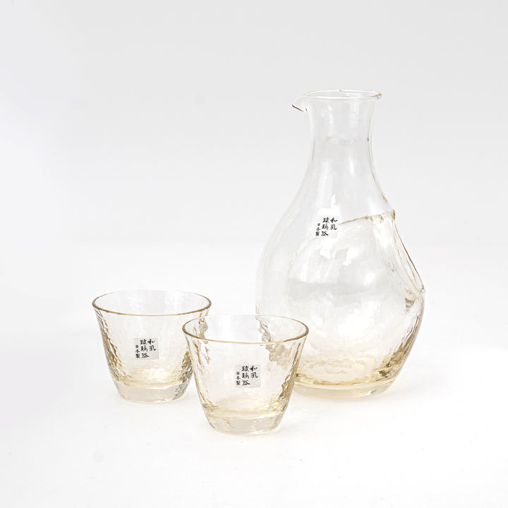 Handcrafted Golden Cold Sake Gift Set