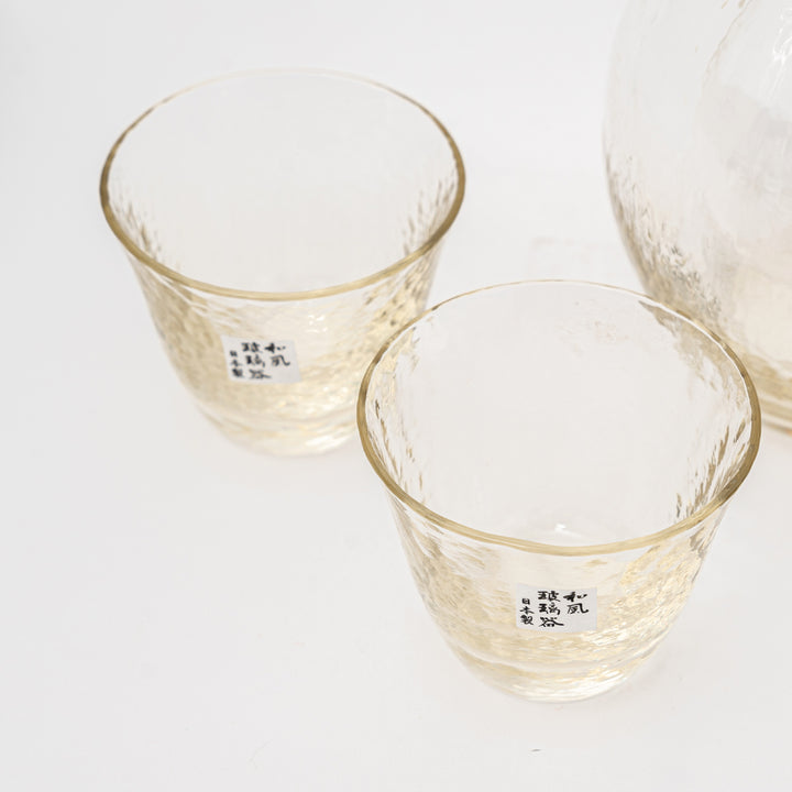 Handcrafted Golden Cold Sake Gift Set