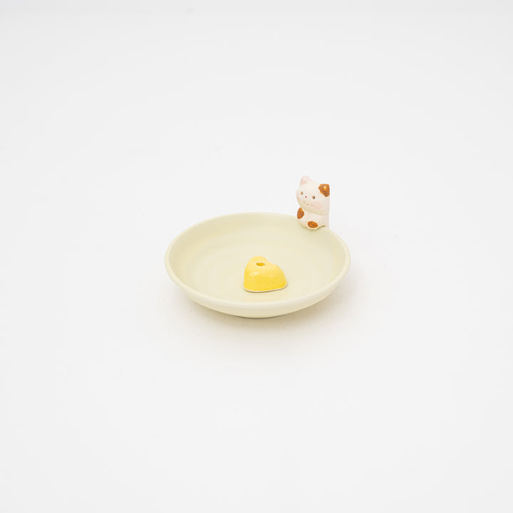 Handmade Cat Incense holder