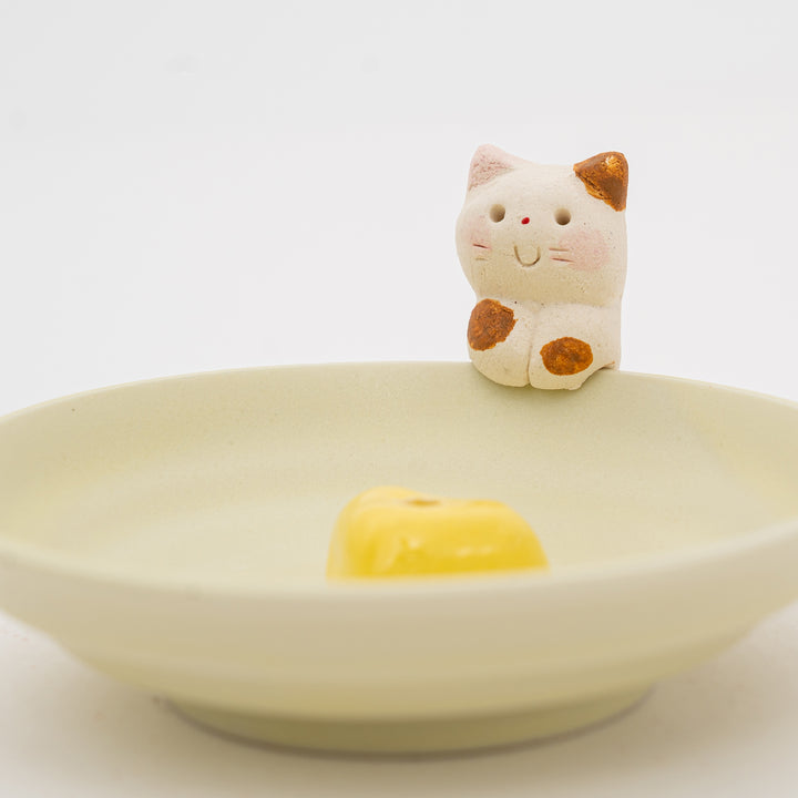 Handmade Cat Incense holder