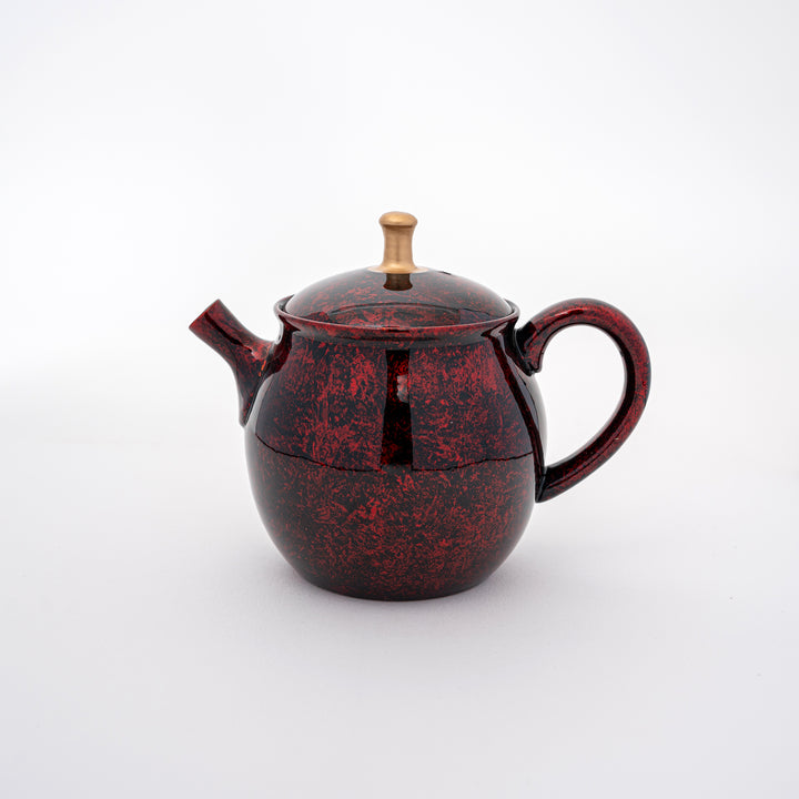 HANDCRAFTED TOKONAME WARE TEAPOT BY 昭龍