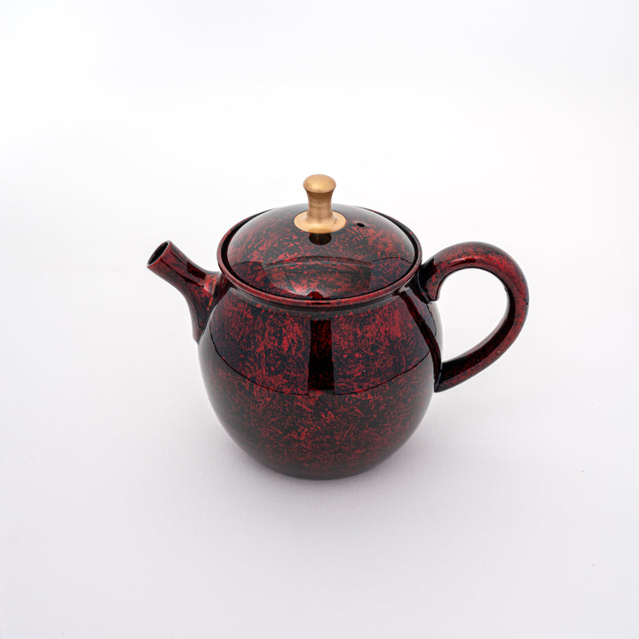 HANDCRAFTED TOKONAME WARE TEAPOT BY 昭龍