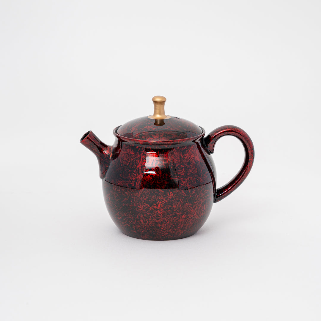 Tenmoku Teapot by Shoryu Kiln Umehara Shoji 梅原昭二