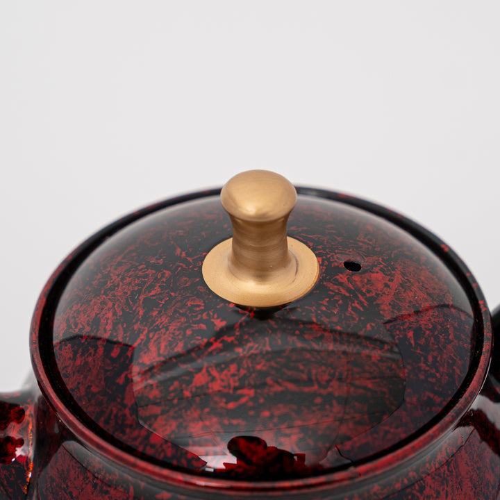 HANDCRAFTED TOKONAME WARE TEAPOT BY 昭龍