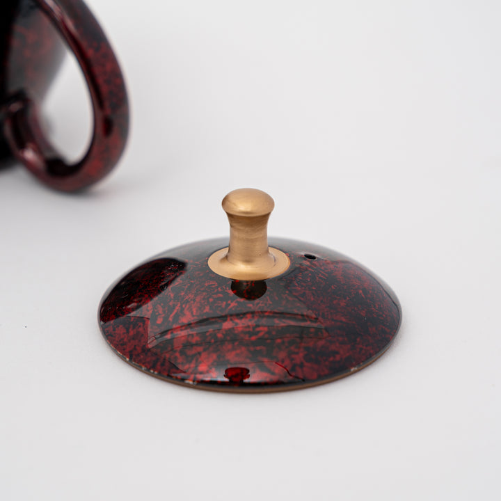 HANDCRAFTED TOKONAME WARE TEAPOT BY 昭龍