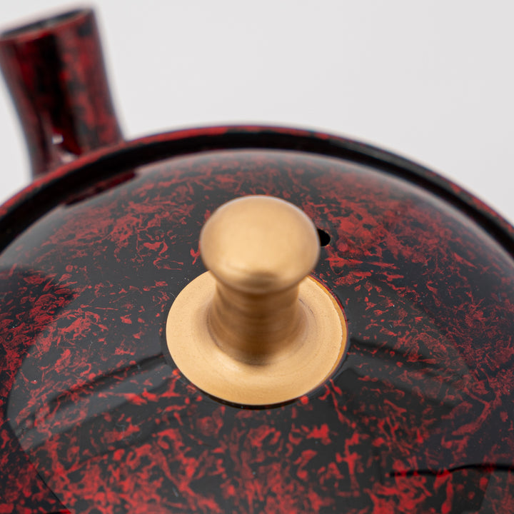 HANDCRAFTED TOKONAME WARE TEAPOT BY 昭龍