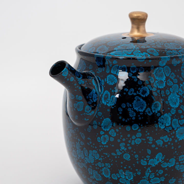 HANDCRAFTED TOKONAME WARE TEAPOT BY 昭龍