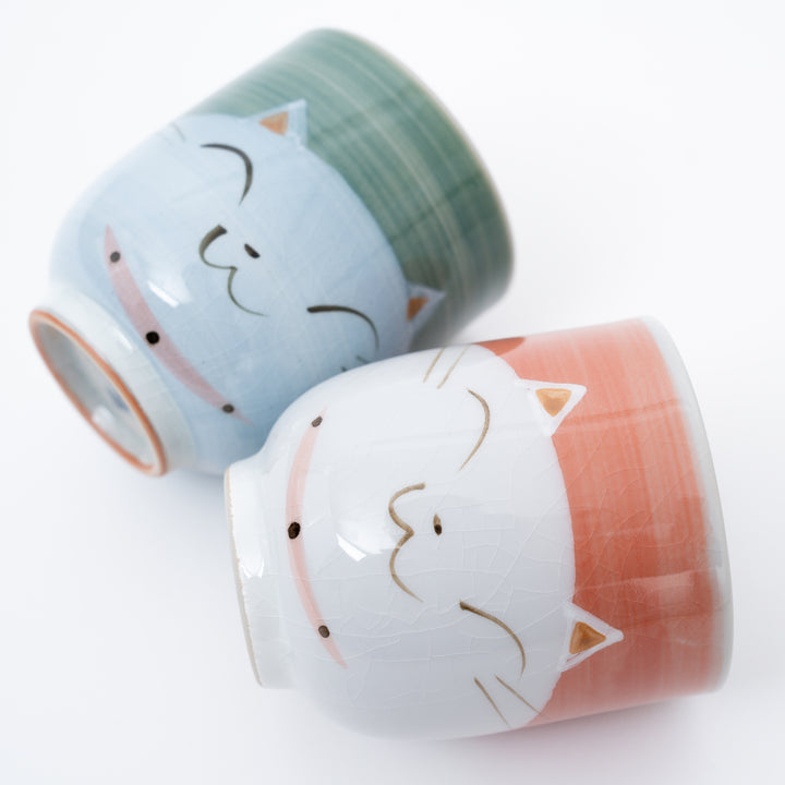 handmade Cat Yunomi Tea Cup