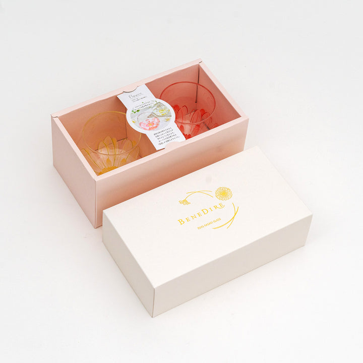 Toyo Sasaki Glass Tumbler 2Pcs Gift Set