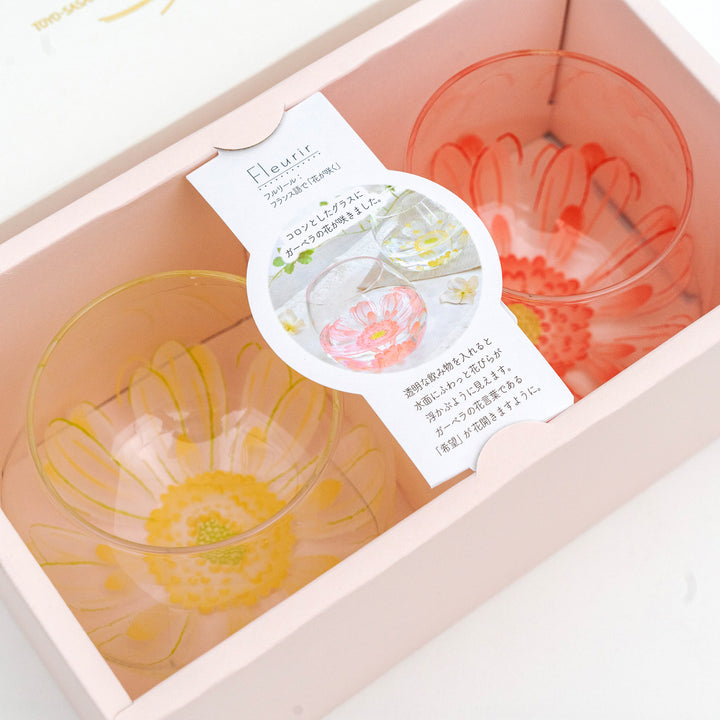 Toyo Sasaki Glass Tumbler 2Pcs Gift Set