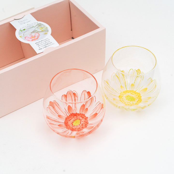 Toyo Sasaki Glass Tumbler 2Pcs Gift Set