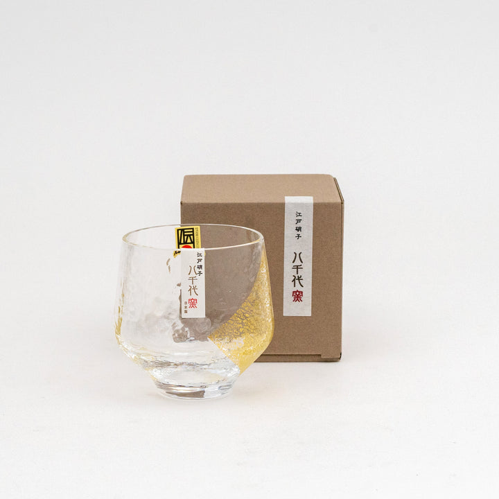 TOYO SASAKI Edo Glass Yachiyo Kiln Sake Cup Spirit Glass