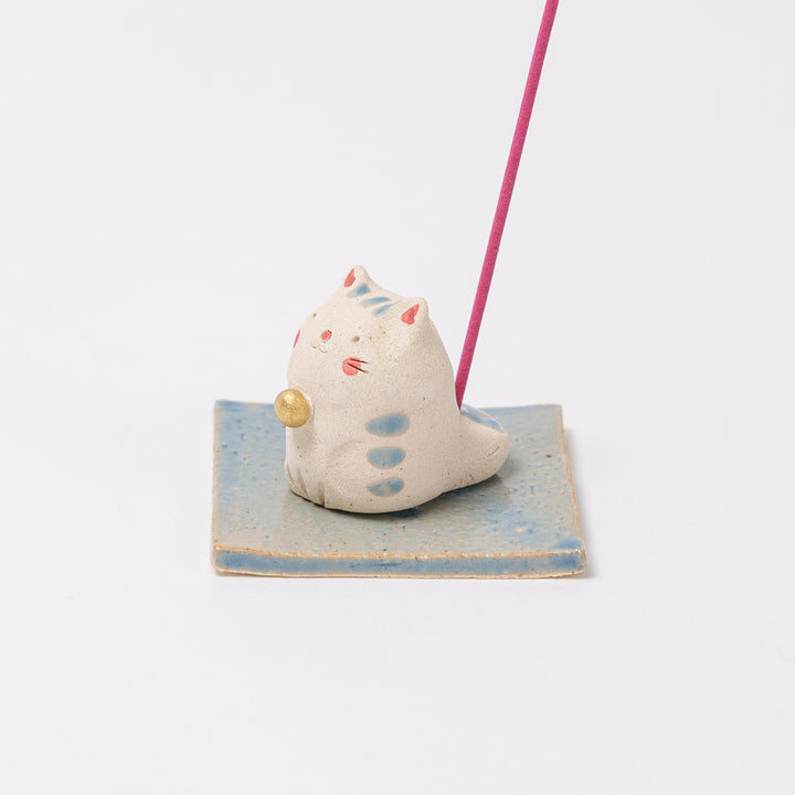 Craftman House - Handmade Cute Cat Incense Holder