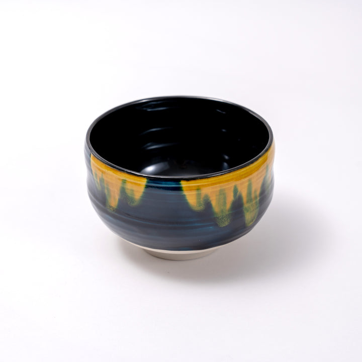 Kutani Ware Handcrafted Matcha Bowl