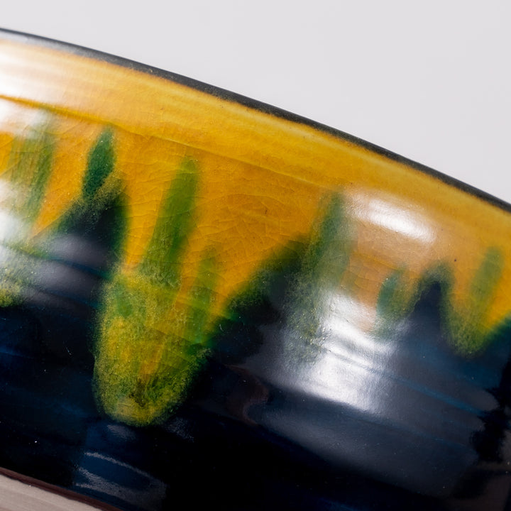 Kutani Ware Handcrafted Matcha Bowl