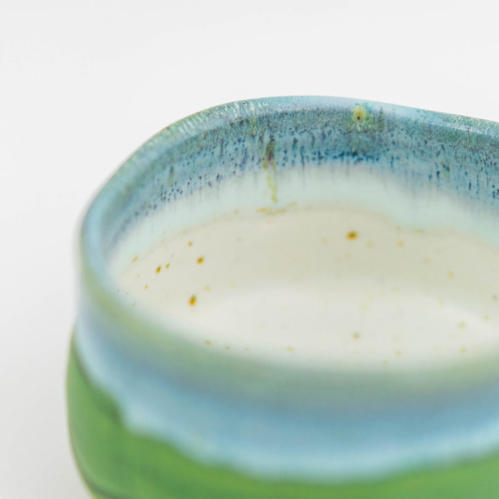 Handmade Matcha Bowl | Deep Sea