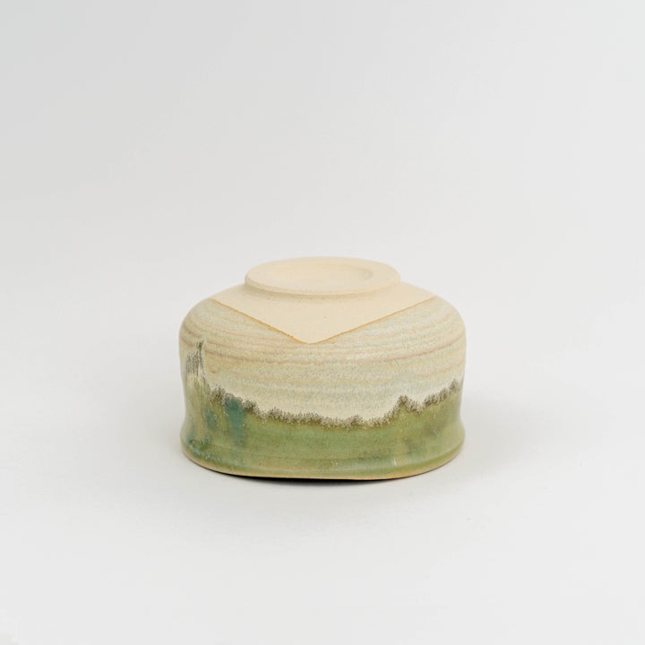 Handcrafted Wabi Sabi Crackle Glazed Matcha Bowl