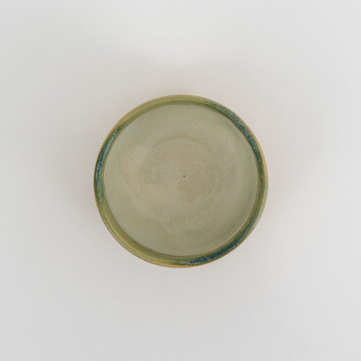Handcrafted Wabi Sabi Crackle Glazed Matcha Bowl