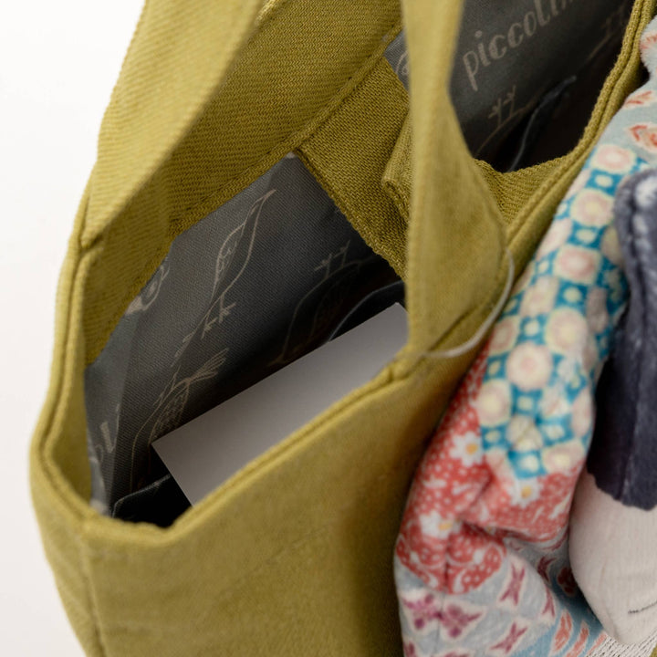 Kusuguru Japanese Canvas Mini Tote Bag