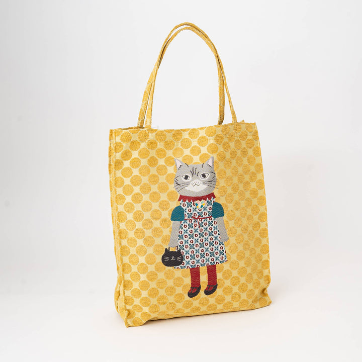 Kusuguru "Honey Bean Princes" Jacquard Tote Premium Chenille