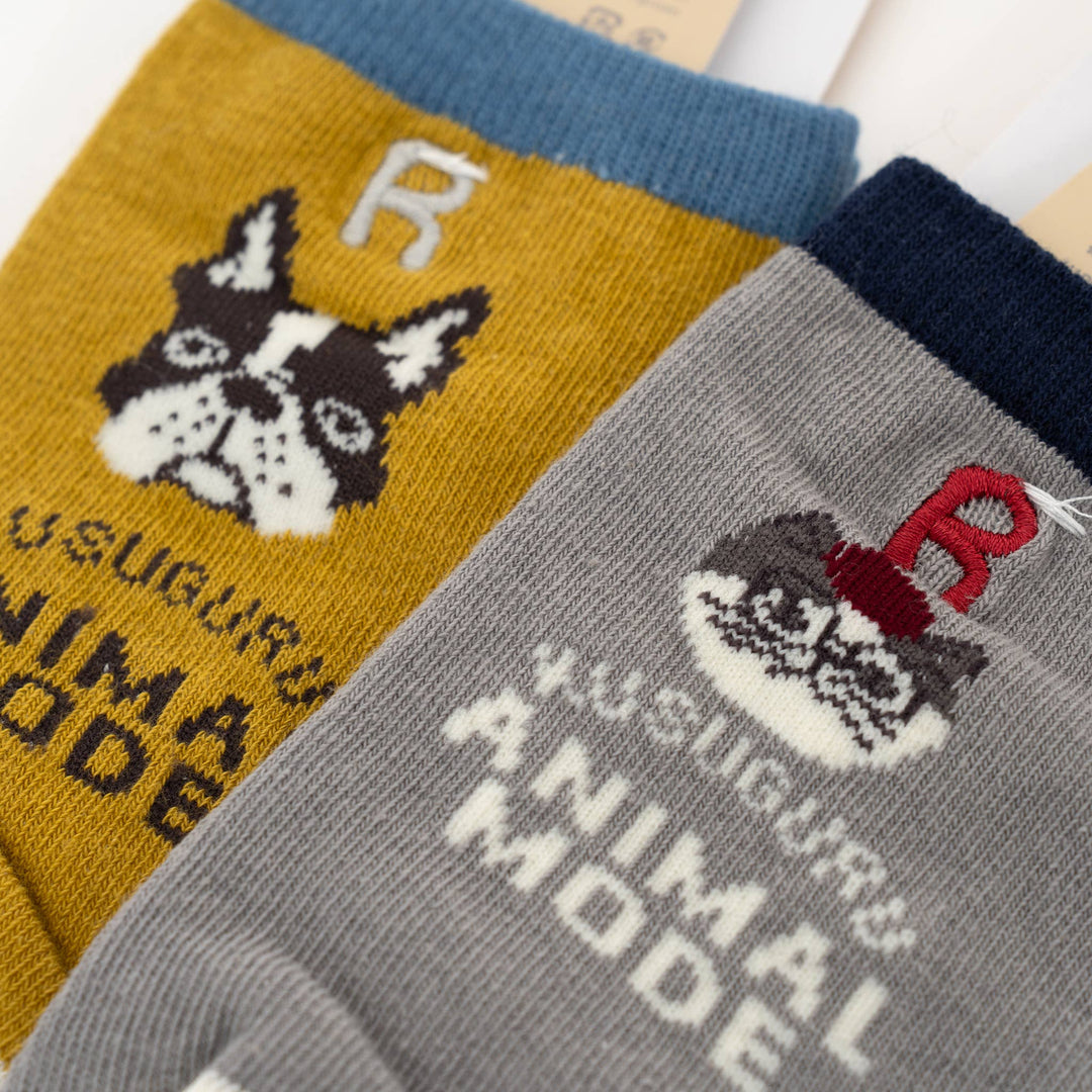 Whimsical Japanese Character Knit Crew Socks Kusuguru Japan