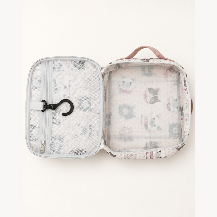 Kusuguru Japan Hanging Toiletry Bag & Removable Mesh Pouch image 3