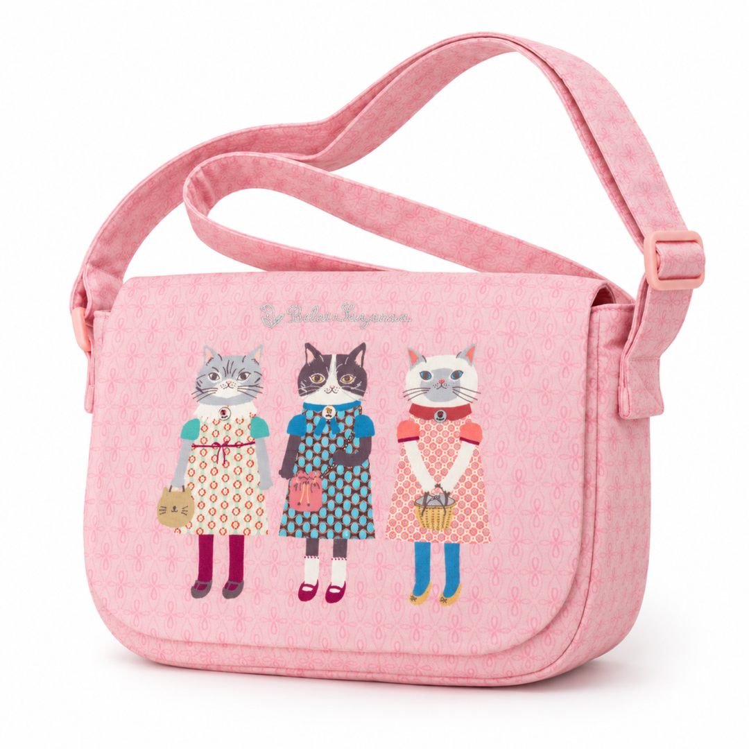 Kusuguru Japan Princess Cat Crossbody Bag & Shoulder Purse