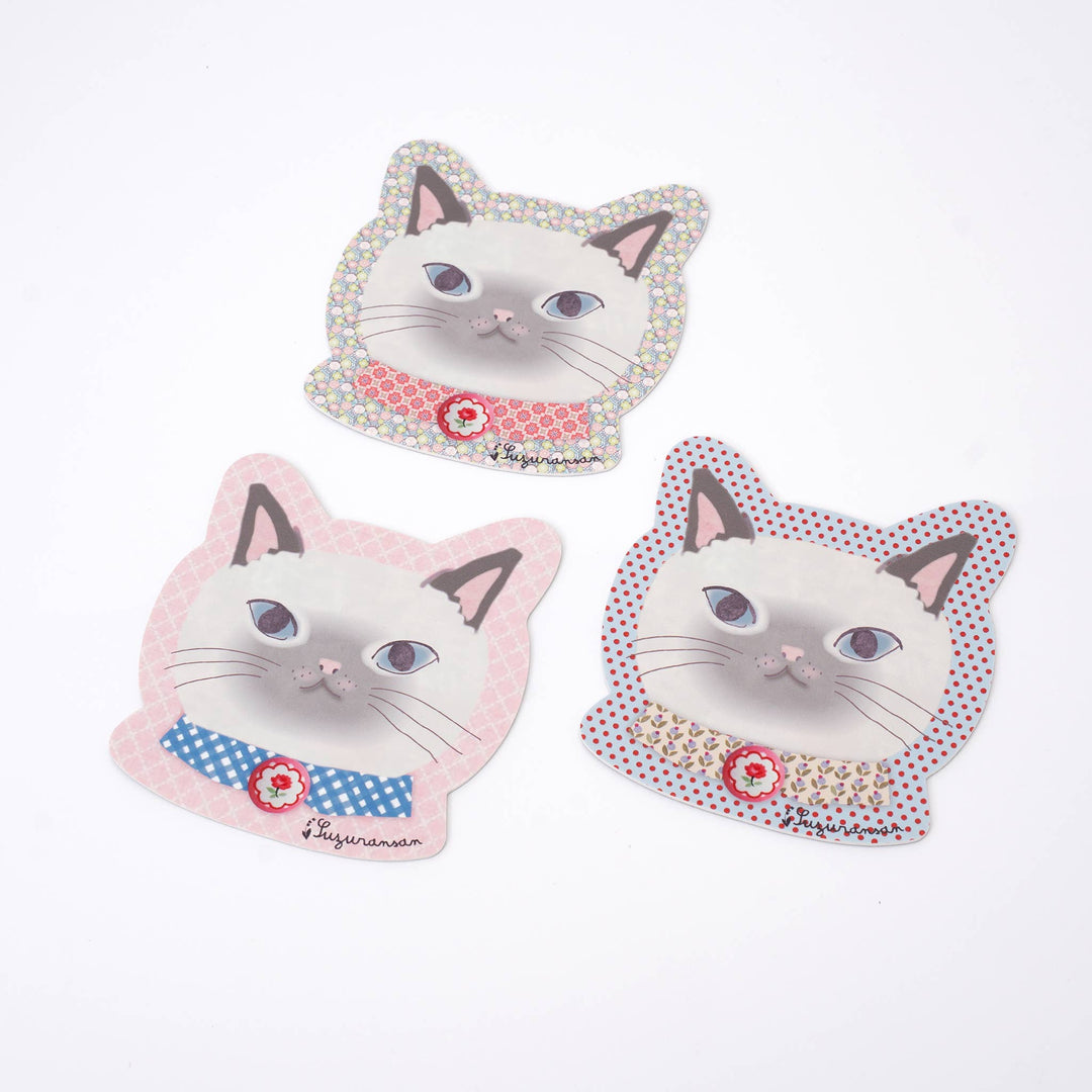 Kusuguru Japan Cat Coaster