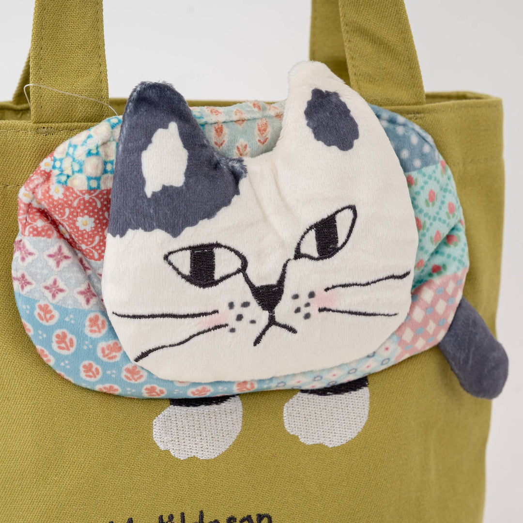 Kusuguru Japanese Canvas Mini Tote Bag