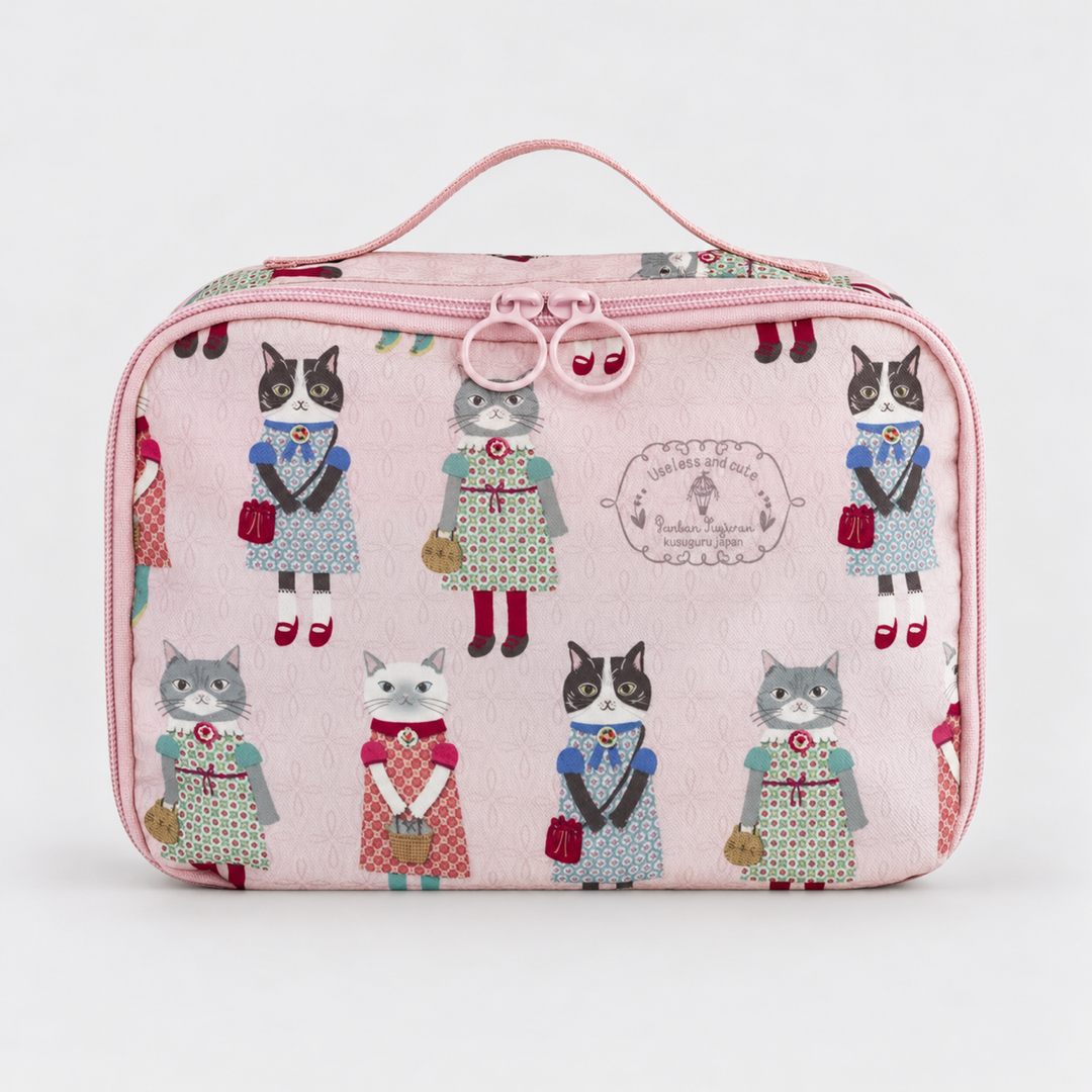 Kusuguru Japan Hanging Toiletry Bag & Removable Mesh Pouch image 7