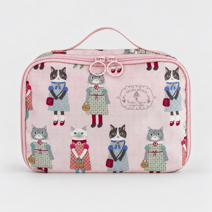 Kusuguru Japan Hanging Toiletry Bag & Removable Mesh Pouch image 7