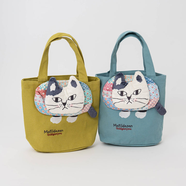 Kusuguru Japanese Canvas Mini Tote Bag