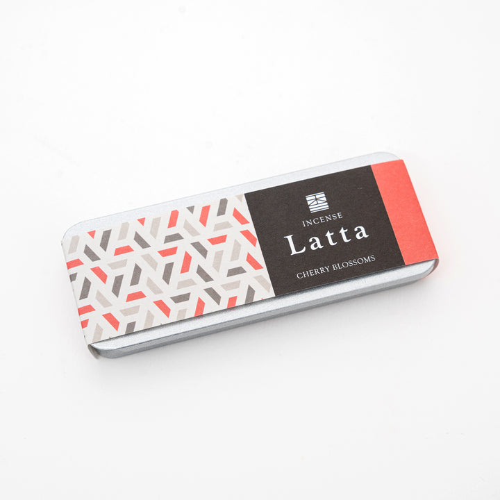 Tokyo Kousaido Latta cherry blossom Japanese incense in travel tin – floral Kyoto incense sticks with holder
