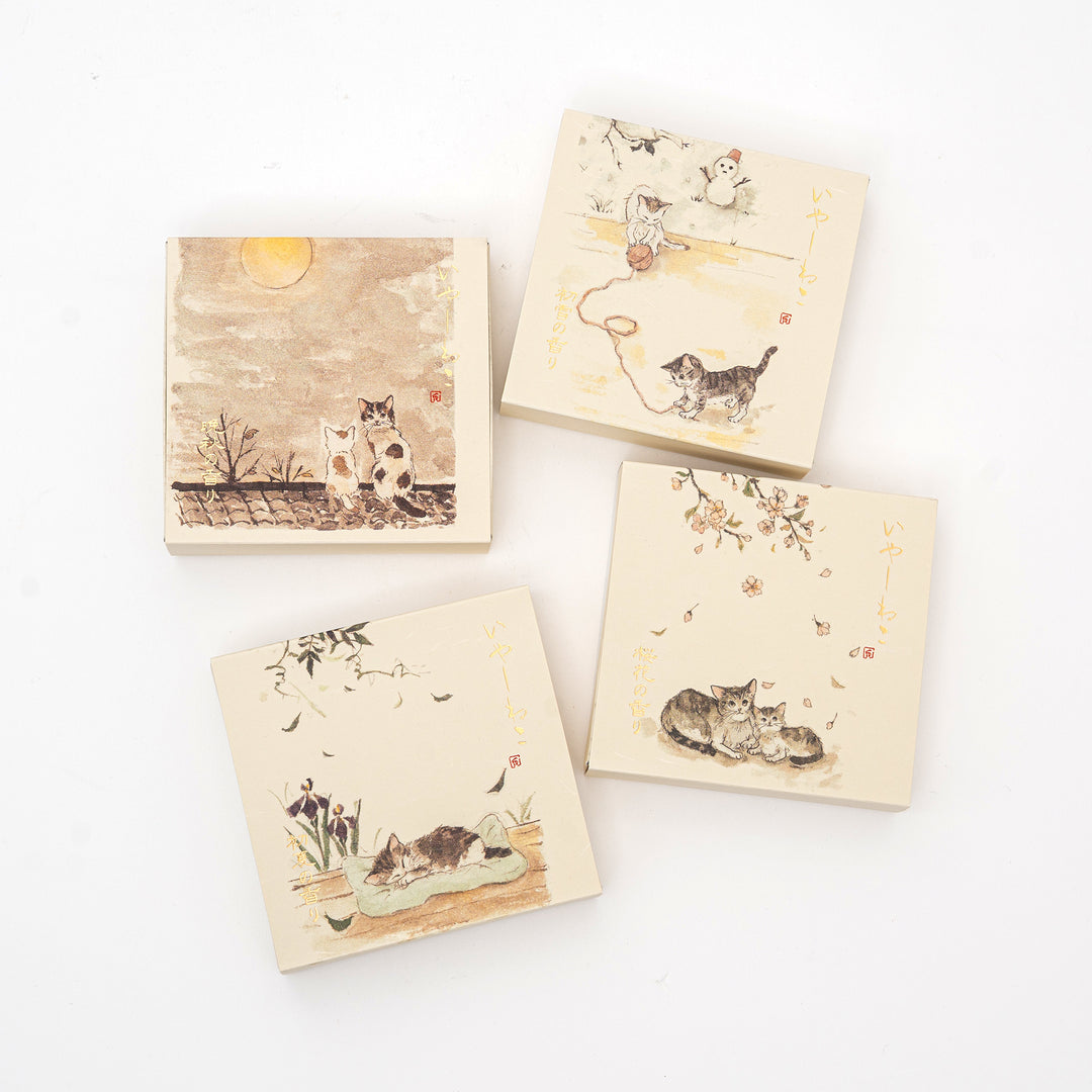 Kousaido “Iyashi Neko” Healing Cat Incense Series