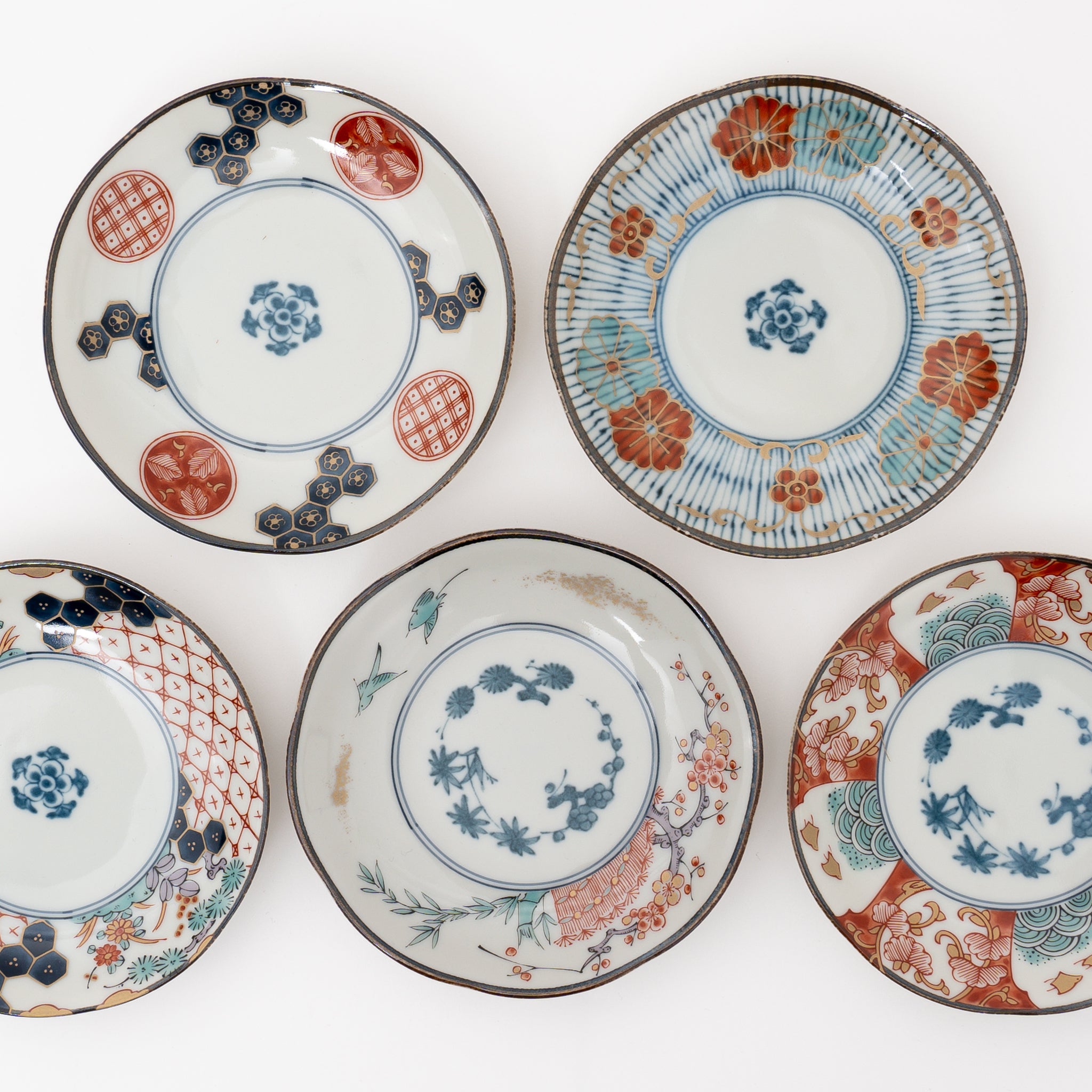 Somenishiki-Koimari Small Dishes Gift Set - Thumbnail 5