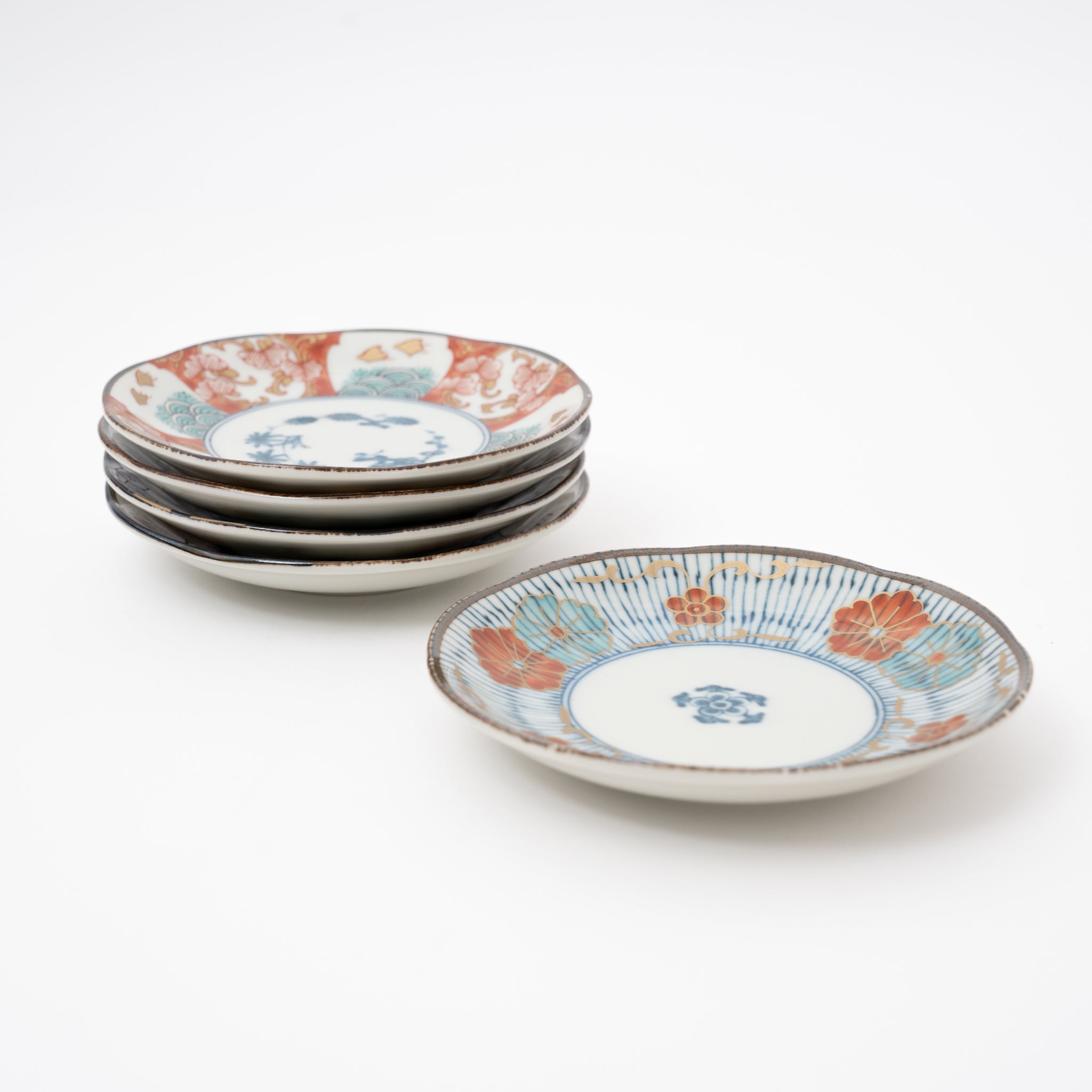 Somenishiki-Koimari Small Dishes Gift Set - Thumbnail 2