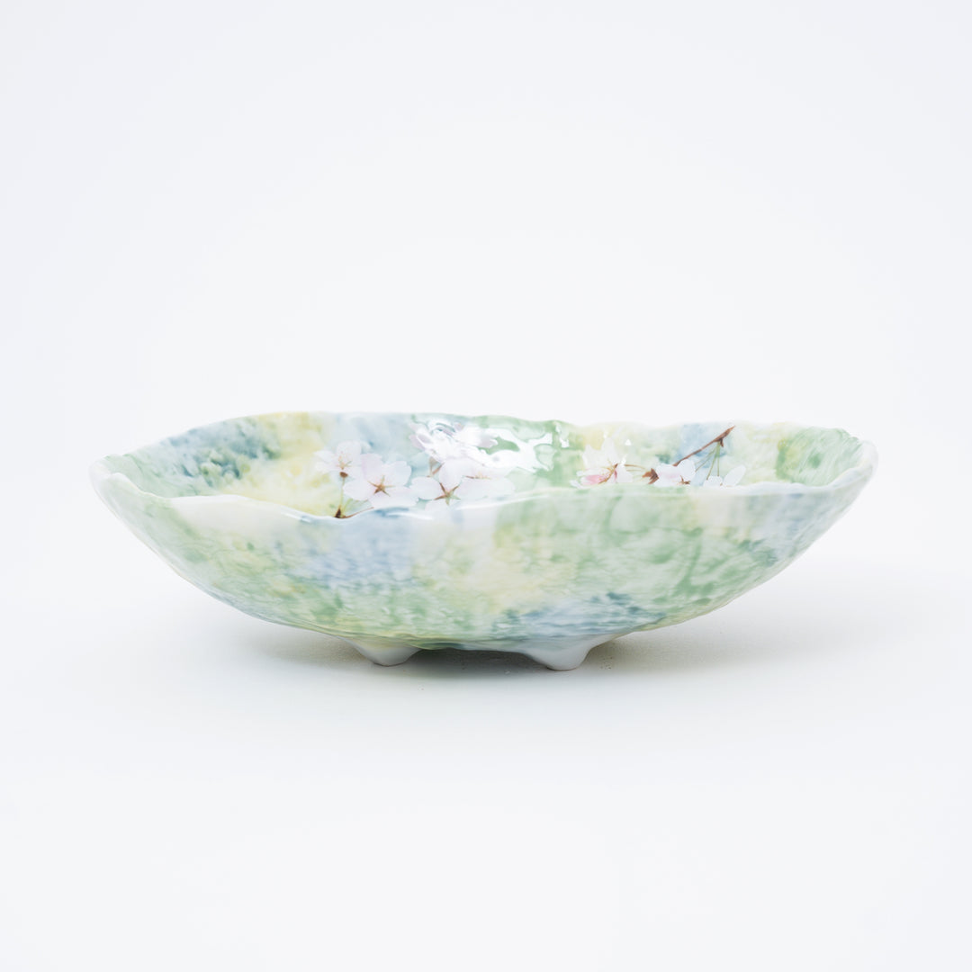 Handmade Sakura Bowl great for serving bowl salad bowl Microwave safe