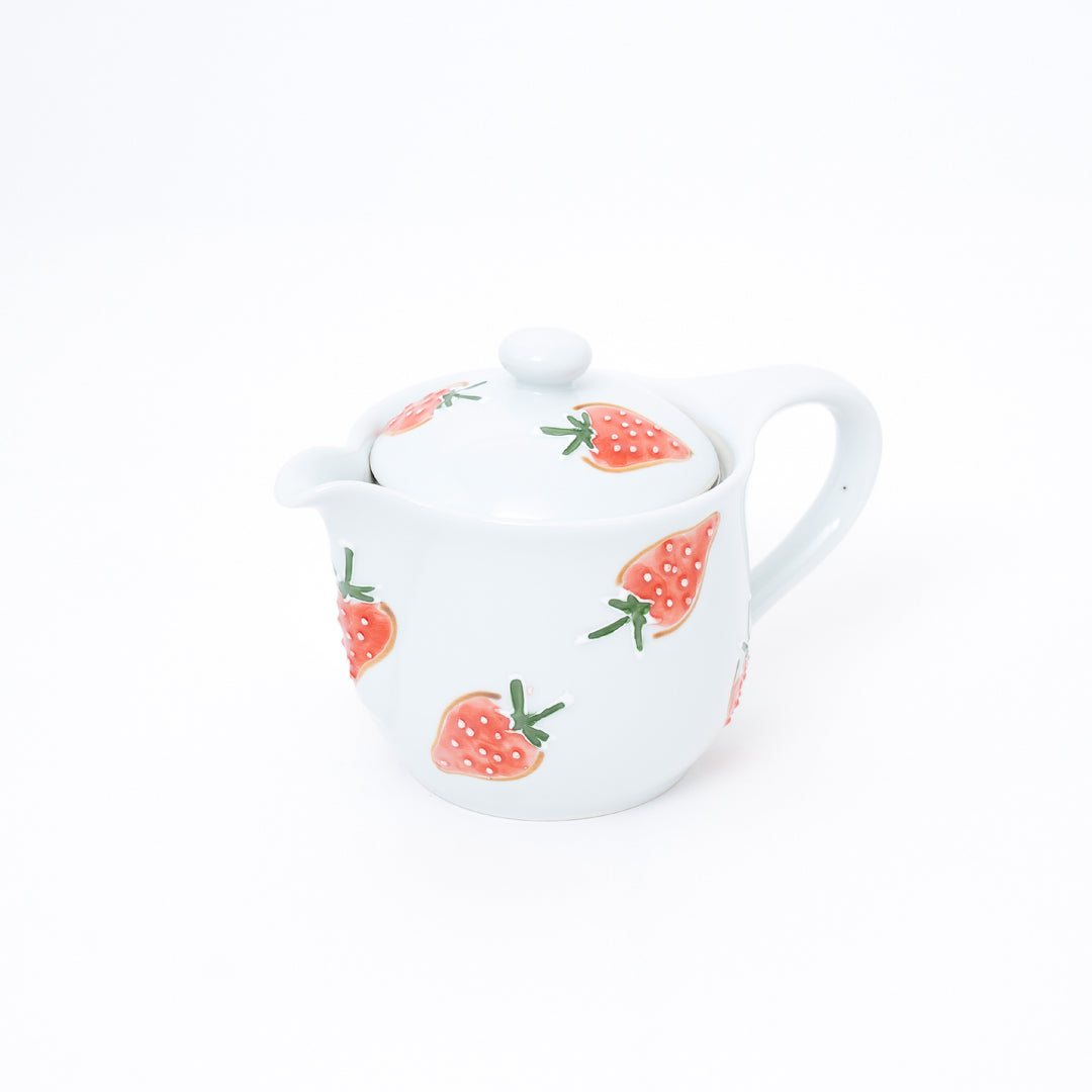 Arita Ware Handmade  Strawberry Teapot