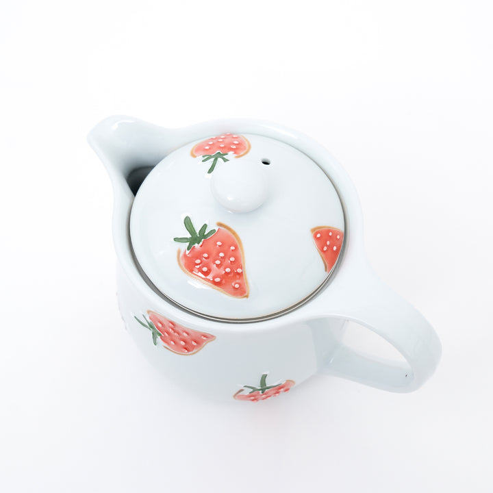 Arita Ware Handmade  Strawberry Teapot