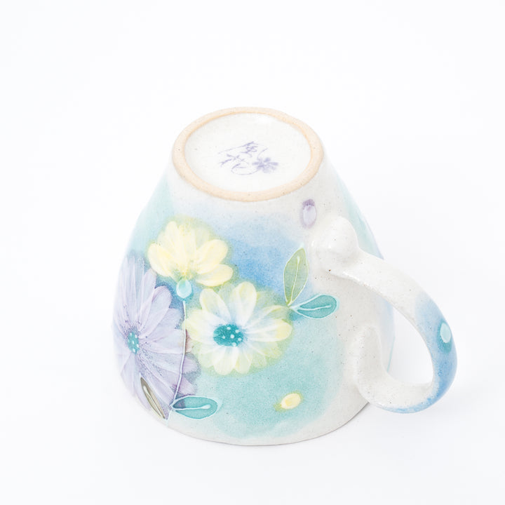 Seto Ware Handmade Daisy Mug