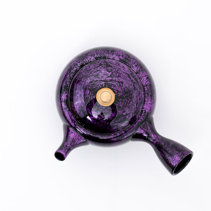 Shoryu Kiln Tokoname Purple Lacquer Teapot